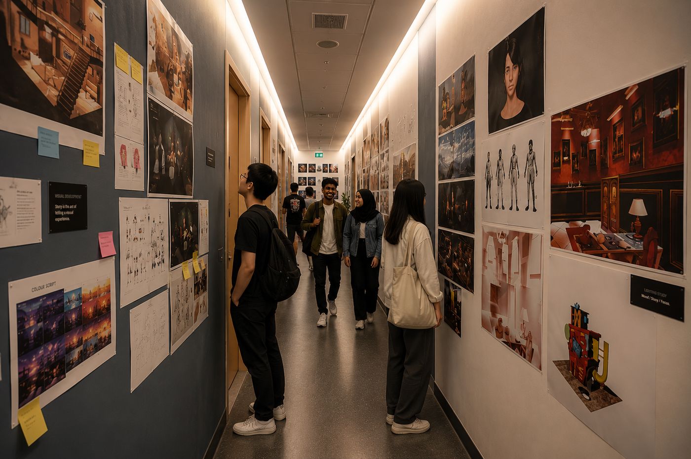 Creative Corridors at Camou
