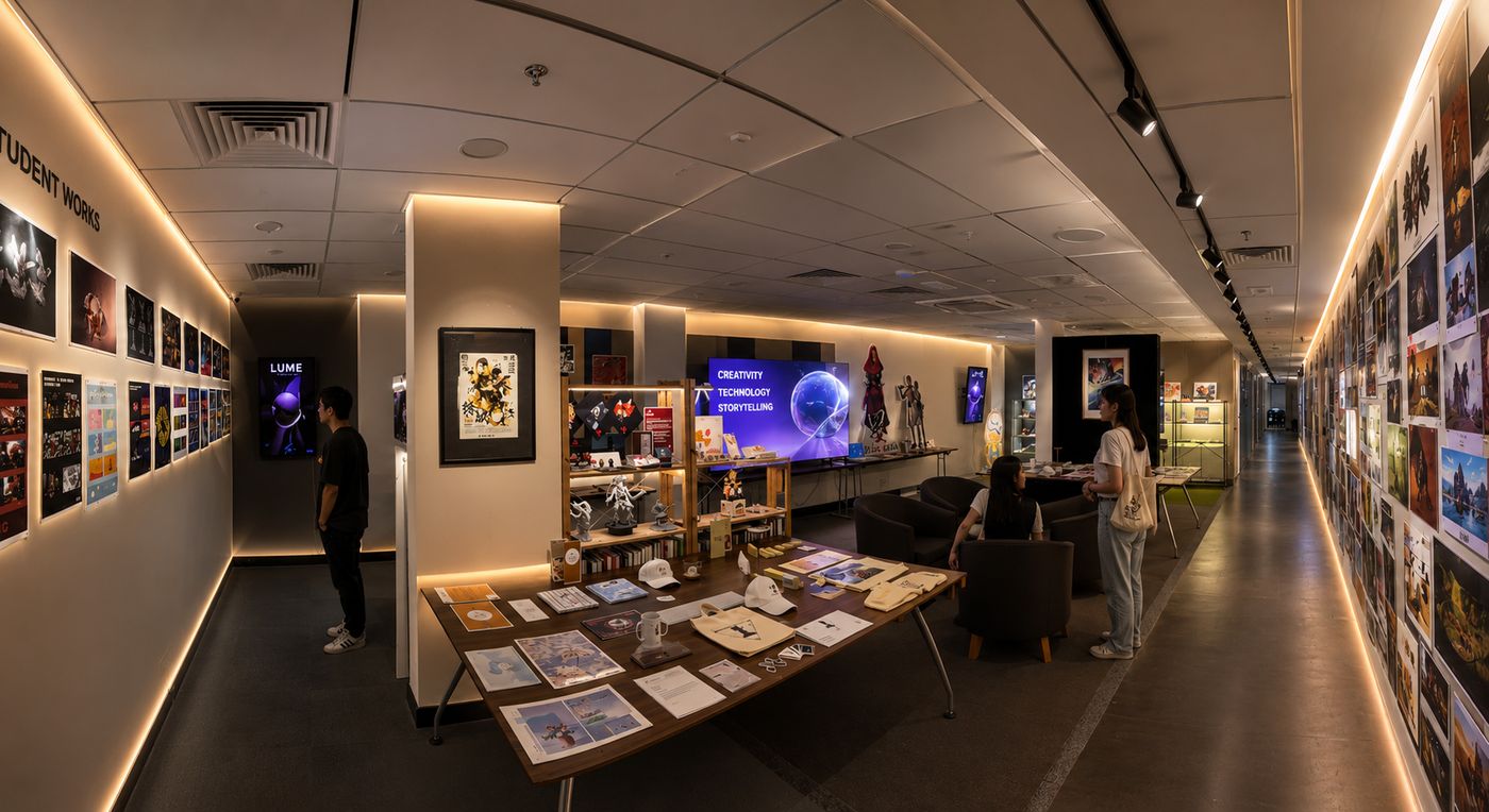 The Student Gallery at Camou