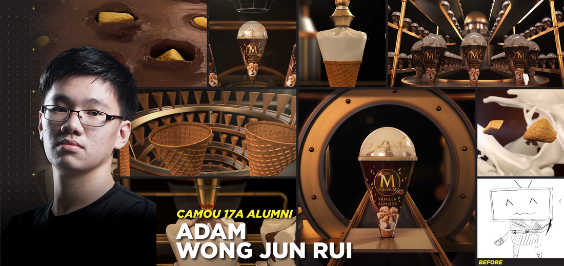 Camou alumnus Adam Wong Jun Rui and portfolio work